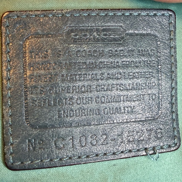 Coach Alexandra Crossbody -Blue (Teal) - Picture 13 of 15